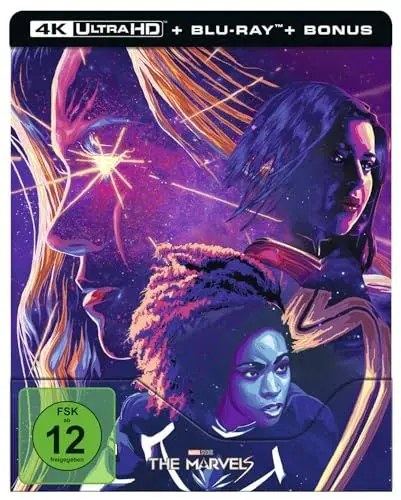Produktbild: The Marvels - Steelbook (4K Ultra HD) (+ Blu-ray)