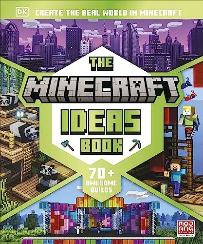 Produktbild: The Minecraft Ideas Book: Create the Real World in Minecraft with 70+ Awesome Builds