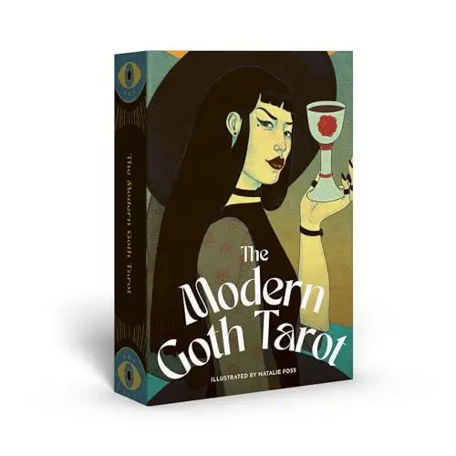 Produktbild: The Modern Goth Tarot Deck: An Illustrated 78-card Set of Tarot Cards, Based on the Rider-waite Deck, With an Introductory Handbook