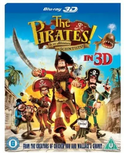 Produktbild: The Pirates! Band of Misfits (Blu-ray) (UK Import)
