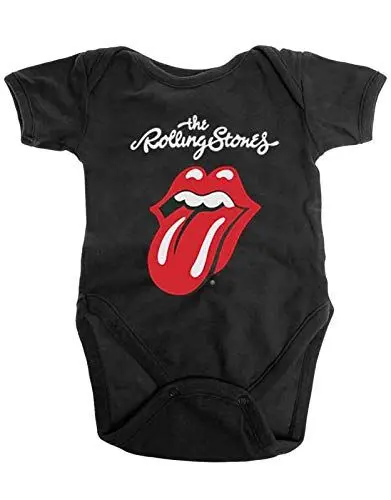 Produktbild: The Rolling Stones Schlafstrampler US Tour 1978 offiziell Schwarz 0 to 24 Months