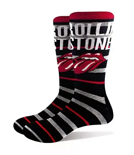 Produktbild: The Rolling Stones Socken Logo and Tongue offiziell Unisex Ankle (UK SIZE 7 - One Size
