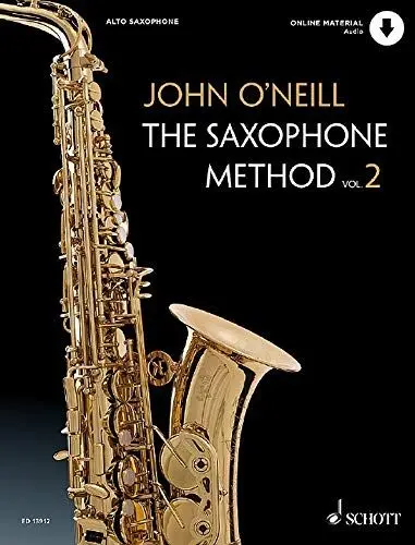 Produktbild: The Saxophone Method: Vol. 2. Alt-Saxophon. Ausgabe mit Online-Audiodatei.