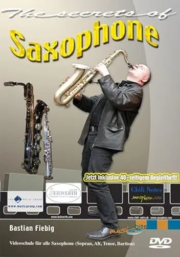 Produktbild: The Secrets Of Saxophone: Videoschule auf DVD mit Begleitheft für alle Saxophone (Sopran, Alt, Teno, Bariton)