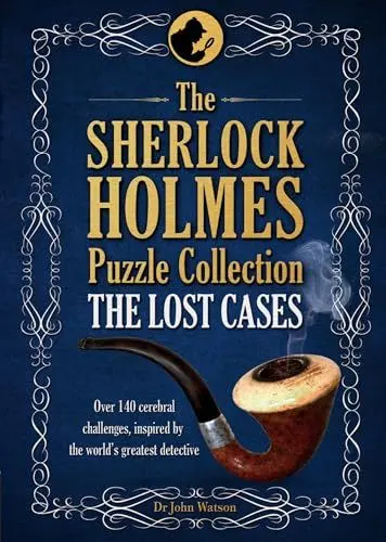 Produktbild: The Sherlock Holmes Puzzle Collection - The Lost Cases: 120 Cerebral Challenges