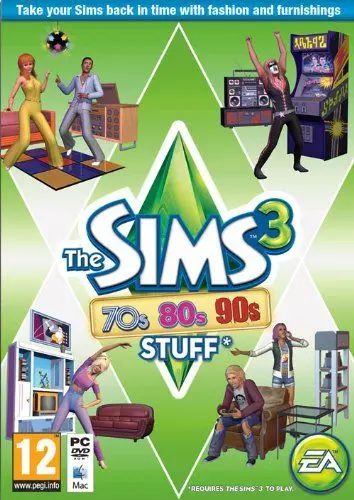 Produktbild: The Sims 3: 70s, 80s and 90s Stuff (PC DVD) (UK IMPORT)