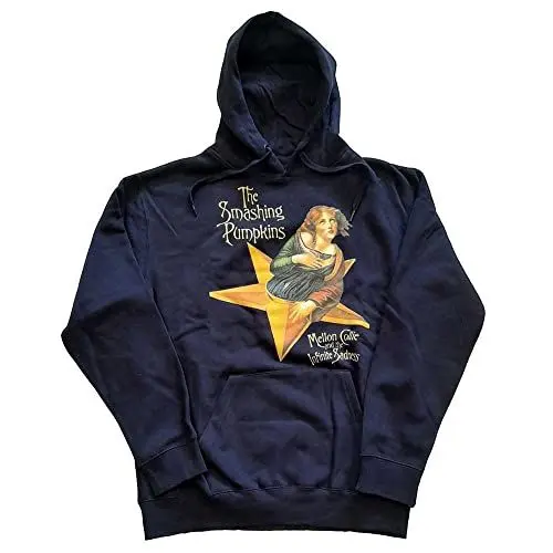 Produktbild: The Smashing Pumpkins Kapuzenpullover Mellon Collie Nue offiziell Herren Navy M