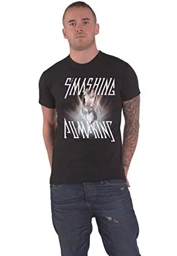 Produktbild: The Smashing Pumpkins T Shirt CYR Band Logo Nue offiziell Herren Schwarz S