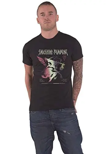 Produktbild: The Smashing Pumpkins T Shirt Shiny Band Logo Nue offiziell Herren Schwarz L