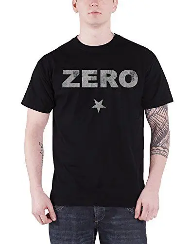 Produktbild: The Smashing Pumpkins T Shirt Zero Band Logo offiziell Herren Schwarz XL