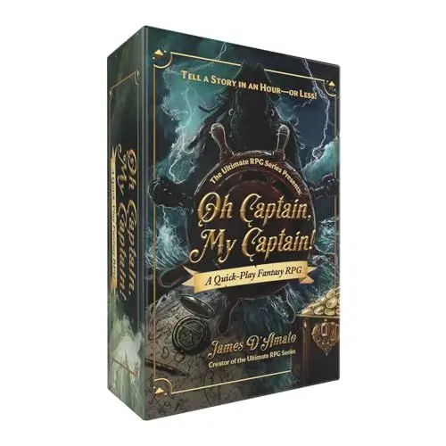 Produktbild: The Ultimate RPG Series Presents: Oh Captain, My Captain!: A Quick-Play Fantasy RPG (Ultimate Role Playing Game Series)