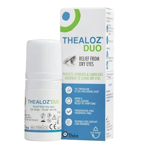 Produktbild: Thealoz Duo Augentropfen, 10 ml Lösung