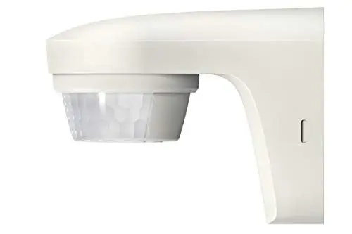 Produktbild: Theben 1010505 theLuxa S180 WH Bewegungsmelder mit 180° Erfassungswinkel für den Außenbereich, Bewegungssensor, weiß