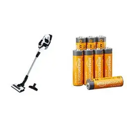 Produktbild: Theo Klein 6812 Bosch Unlimited Staubsauger | Mit Saug- und Soundfunktion | Dreh- und entfernbarer Bodendüse | ab 3 Jahren & Amazon Basics AA-Alkalibatterien, leistungsstark, 1,5 V, 8 Stück