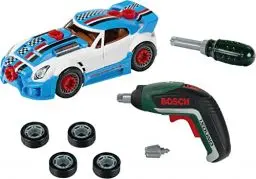 Produktbild: Theo Klein 8630 Bosch Car Tuning-Set | Zerlegbares Auto mit Tuning Zubehör | Mit batteriebetriebenem Akkuschrauber | Verpackungsmaße: 30cmx6,5cmx25cm Motorikspielzeug|Spielzeug für Kinder ab 3 Jahren