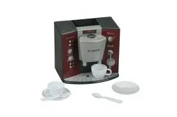 Produktbild: Theo Klein 9569 Bosch Kaffeemaschine mit Sound | Batteriebetriebene Espressomaschine mit realistischen Geräuschen | Maße: 14,5 cm x 19,5 cm x 17 cm | Spielzeug für Kinder ab 3 Jahren