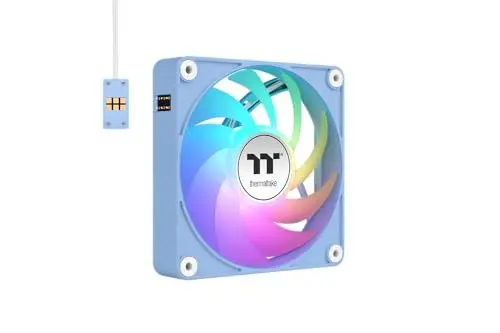 Produktbild: Thermaltake CT120 EX ARGB | Hydrangea Blue | 3 Fan Pack