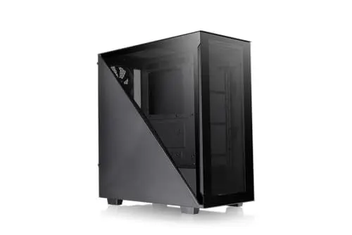 Produktbild: Thermaltake Divider 300 TG ATX-Midi-Tower | PC-Gehäuse | Tempered Glass | Schwarz, CA-1S2-00M1WN-00