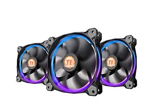 Produktbild: Thermaltake Riing 12 LED RGB 3er Set Gehäuselüfter
