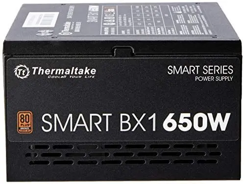 Produktbild: Thermaltak Fuente DE ALIMENTACION ATX 650W SMART BX1 Negro