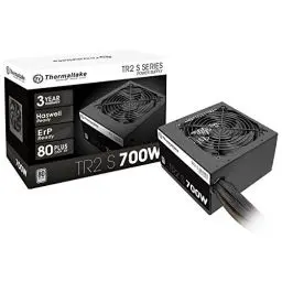 Produktbild: Thermaltake TR2 S 700W | PC-ATX-Netzteil | 80-Plus | leiser 120 Lüfter | EU zertifiziert | schwarz