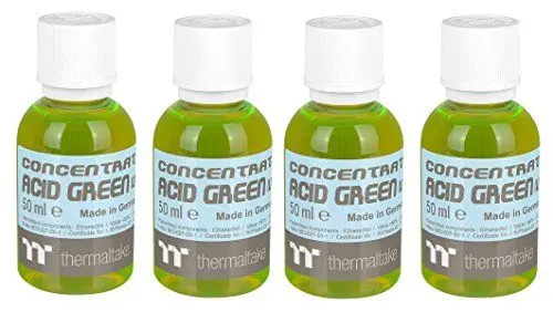 Produktbild: Thermaltake TT Premium Farbkonzentrat (für Wasserkühlflüssigkeiten, 4 x 50ml) neon grün