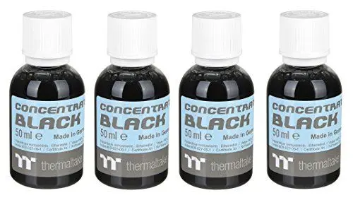 Produktbild: Thermaltake TT Premium Farbkonzentrat (für Wasserkühlflüssigkeiten, 4 x 50ml) schwarz