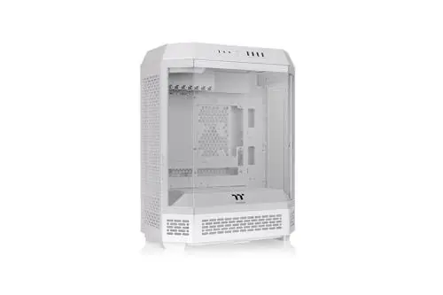 Produktbild: Thermaltake The Tower 600 Mid Tower Chassis | Hidden Connector | White