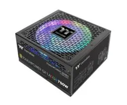 Produktbild: Thermaltake Toughpower GF1 750W ARGB | PC-ATX-Netzteil | 80-Plus-Gold | voll-modular | leiser 140 Lüfter | EU Zertifiziert | schwarz