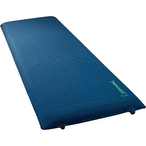 Produktbild: Therm-a-Rest LuxuryMap selbstaufblasende Isomatte mit TwinLock-Ventil, Camping-Matte, Schaumstoff, Größe XL, 76,2 x 195,6 cm, Poseidon Blue