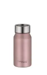 Produktbild: THERMOcafé by THERMOS TC DRINKING MUG rose gold mat 0,50l, Thermobecher Edelstahl, Isolierbecher, Kaffeebecher to Go Thermo, auslaufsicher, 9h heiß & 18h kalt, spülmaschinenfest, BPA-frei