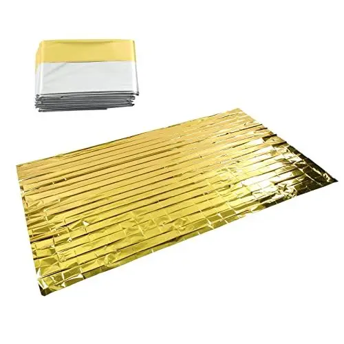 Produktbild: Thermodecke, Rettungsdecke Reflektierende Wirkung 3 Stück für draußen für Reisen wilde Erkundung