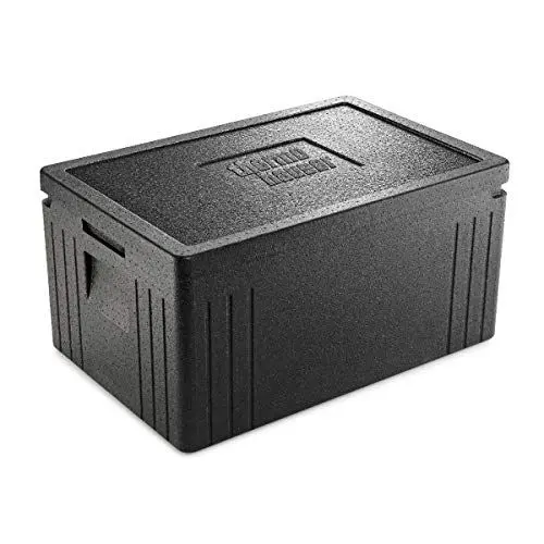 Produktbild: thermohauser EPP-Thermobox GN 1/1 Eco Line inklusive Deckel - 45 Liter Volumen - 60 x 40 x 30,5 cm - Basis-Serie