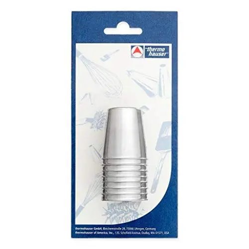 Produktbild: thermohauser Tüllen-Set (Edelstahl rostfrei), Russische Tüllen, 8-Teilig, Durchmesser 26,75 mm, versch. Tüllenformen