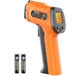 Produktbild: ThermoPro TP30 Infrarot Thermometer Laser Temperaturmessgerät -50°C ~ 550°C Emissionsgrad einstellbar MAX/MIN/AVG-Messwerte (NICHT für Mensch) Ideal für Klimaanlage, Automotor, Bodenheizung