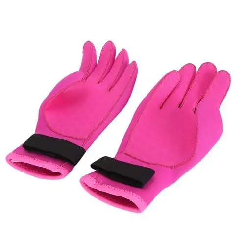 Produktbild: Jiawu Wasserhandschuhe, Fünf-Finger-Tauchhandschuhe, Thermohandschuhe, Kratzfest, rutschfest, Zum Schnorcheln, Surfen, Schwimmen (XS)