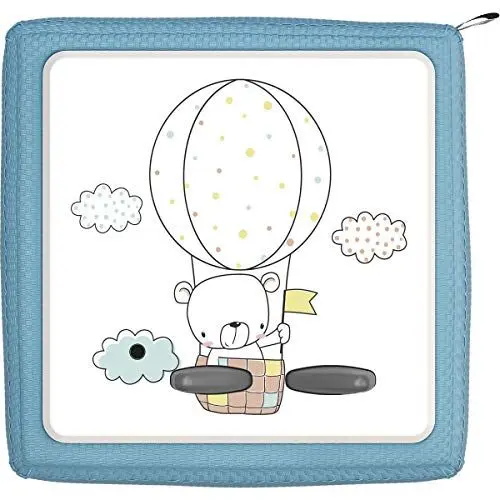 Produktbild: TheSmartGuard Schutzfolie passend für die Toniebox | Folie Sticker | Teddiebär im Heißluftballon