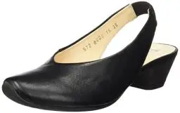 Produktbild: THINK! Damen AIDA, chromfrei gegerbte nachhaltige Slingback Pumps, 0000 SCHWARZ, 35 EU