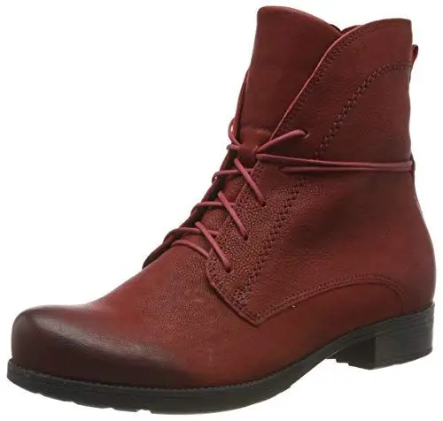 Produktbild: THINK! Damen Denk Desert Boots, Rot (Rosso 70)