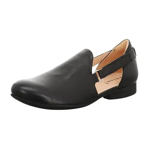 Produktbild: THINK! Damen Meggie nachhaltige Wechselfußbett Slingback Sandale, Indigo, EU