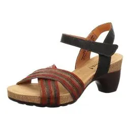 Produktbild: THINK! Damen Traudi, nachhaltige Slingback Sandale mit Absatz, 3000 Espresso/Kombi, 41 EU