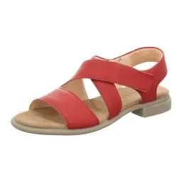 Produktbild: Think! Damen Kamaa Chromfrei Gegerbte Nachhaltige Riemchen Think Sandale Damen KAMAA Sandale 5000 FIRE 39 EU, 5000 Fire, 39 EU