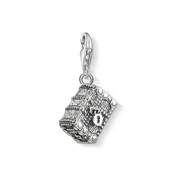 Produktbild: THOMAS SABO Damen-Charm-Anhänger Schatztruhe Charm Club 925 Sterling Silber 1523-347-21