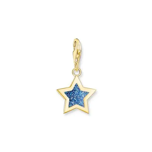 Produktbild: THOMAS SABO Damen Charm-Anhänger 925 Sterlingsilber, 750 Gelbgold Vergoldung, Kaltemail 2056-427-32