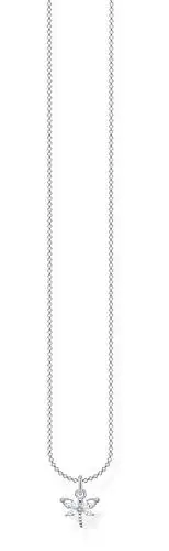 Produktbild: THOMAS SABO Damen Kette Libelle weiße Steine 925 Sterlingsilber KE2097-051-14