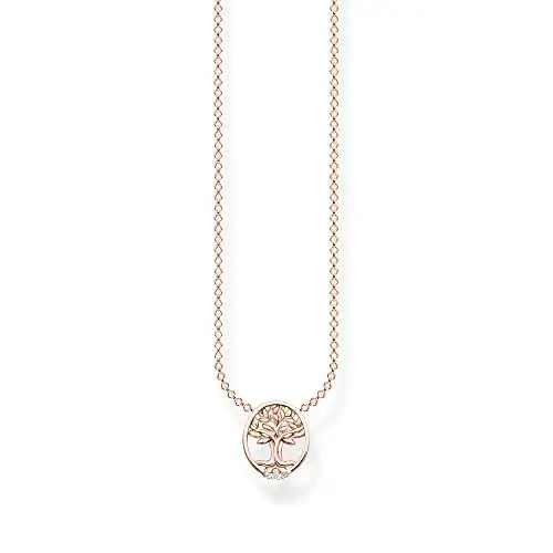 Produktbild: THOMAS SABO Damen Kette Rosegold Tree of Love weiße Steine 925 Sterlingsilber KE2126-416-14-L45V