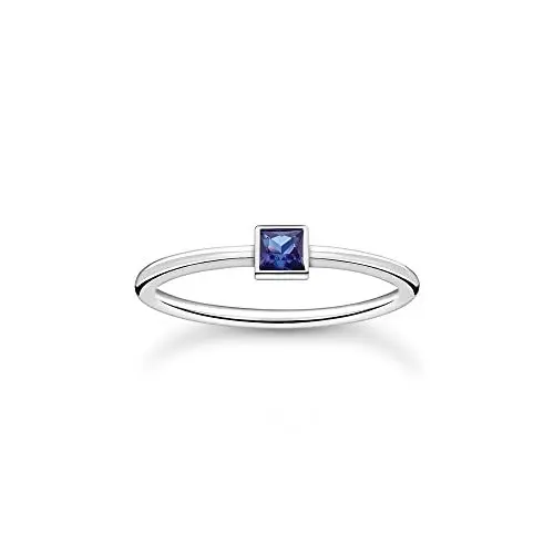 Produktbild: THOMAS SABO Ring mit blauem Stein 925 Sterling Silber TR2395-699-32-54