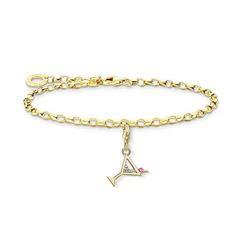 Produktbild: THOMAS SABO Sabo Damen Schmuck Set Armband Charm Anhänger 925 Sterlingsilber SET0611-995-39-L17