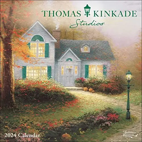Produktbild: Thomas Kinkade Studios 2024 Mini Wall Calendar