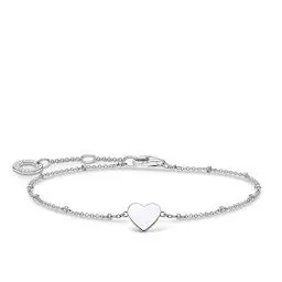 Produktbild: Thomas Sabo Armband Herz mit Kugeln silber 925 Sterling Silber A1991-001-21-L19V